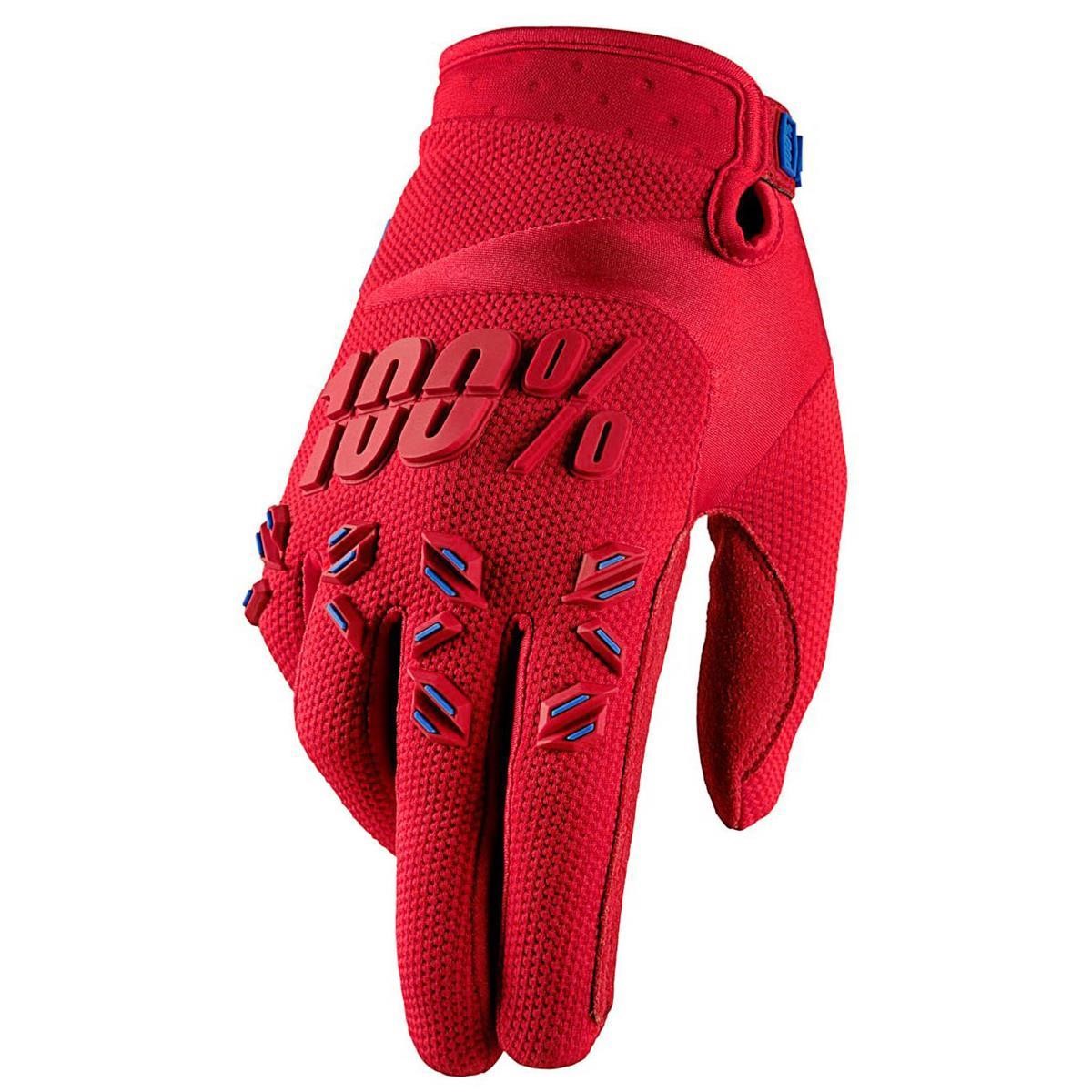 100% Bike Gloves Airmatic Fire Red