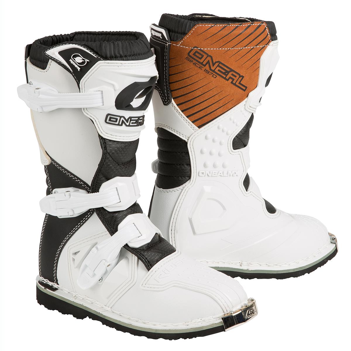 O'Neal Kids MX Boots Rider White