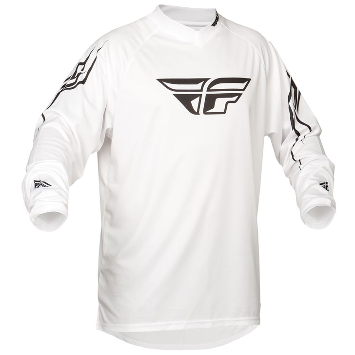 Fly Racing Jersey Universal White