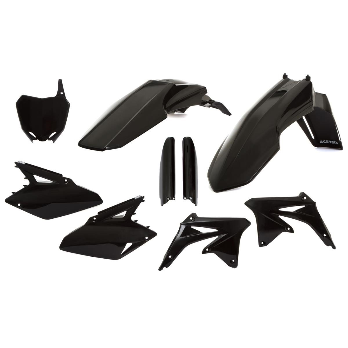 Acerbis Plastic Kit Full-Kit Suzuki RMZ 450 08-17, Black