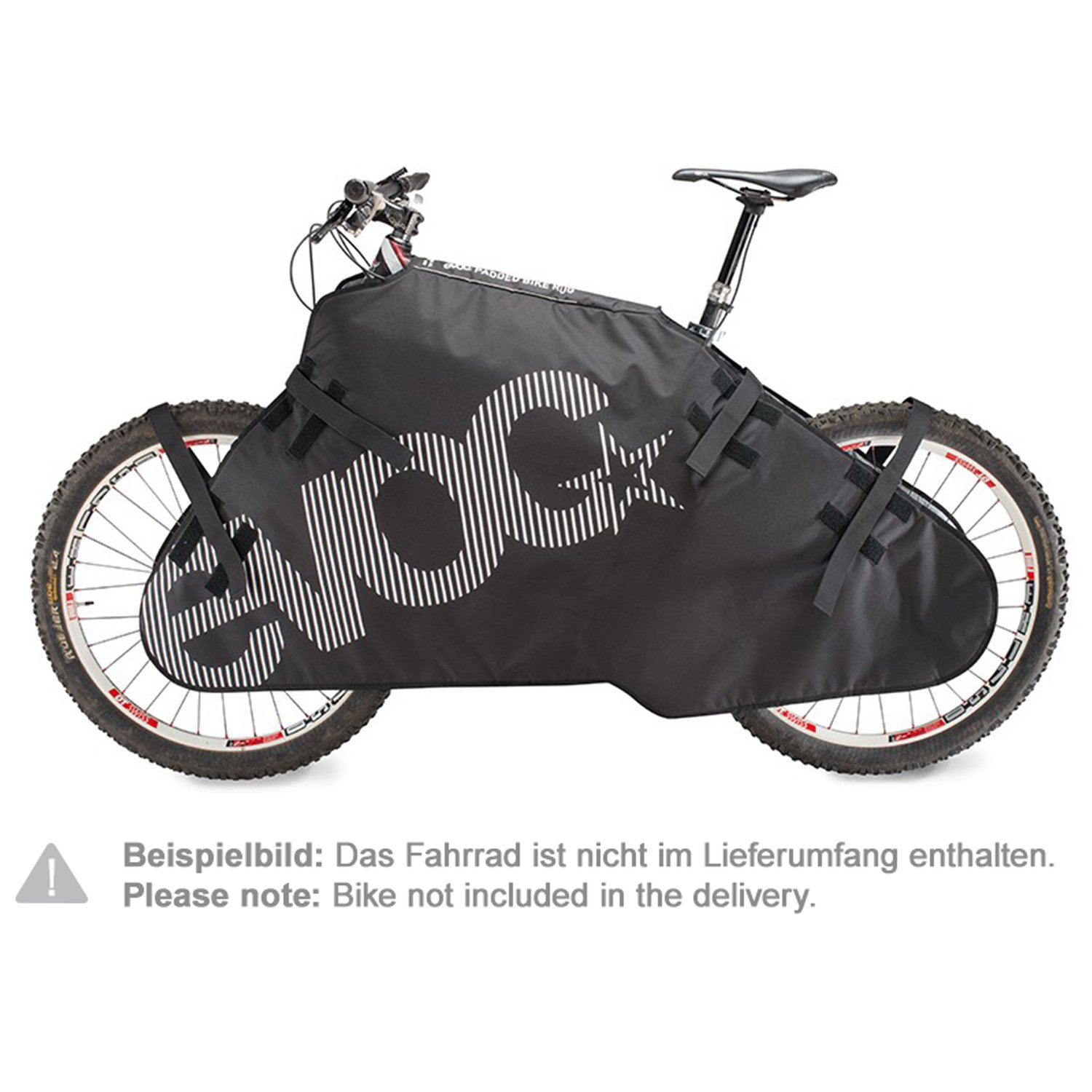 Evoc Transportschutz Padded Bike Rug Schwarz
