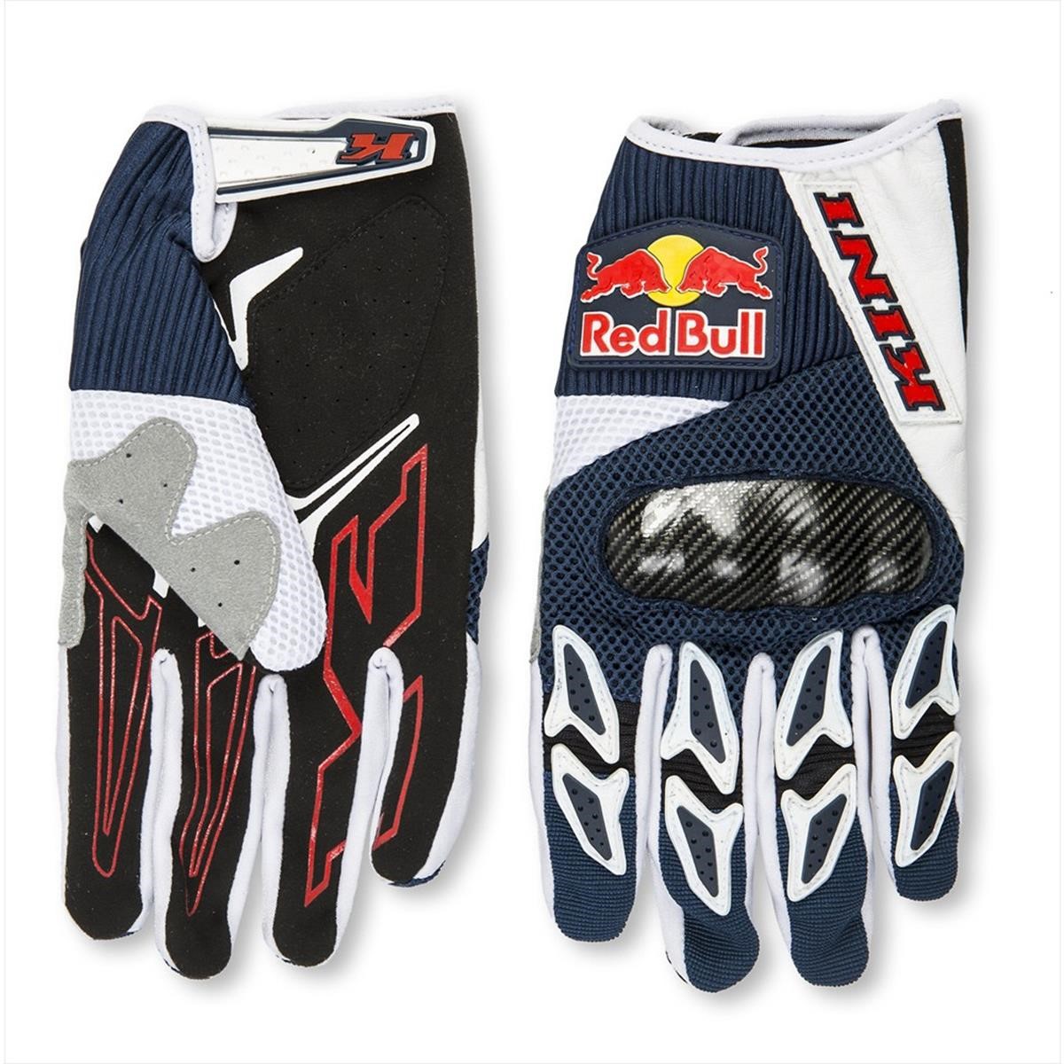 Kini Red Bull Handschuhe Competition Rallye Blau/Weiß