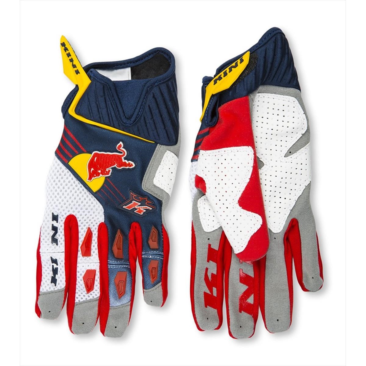 Kini Red Bull Kids Gloves Strike Blue/White