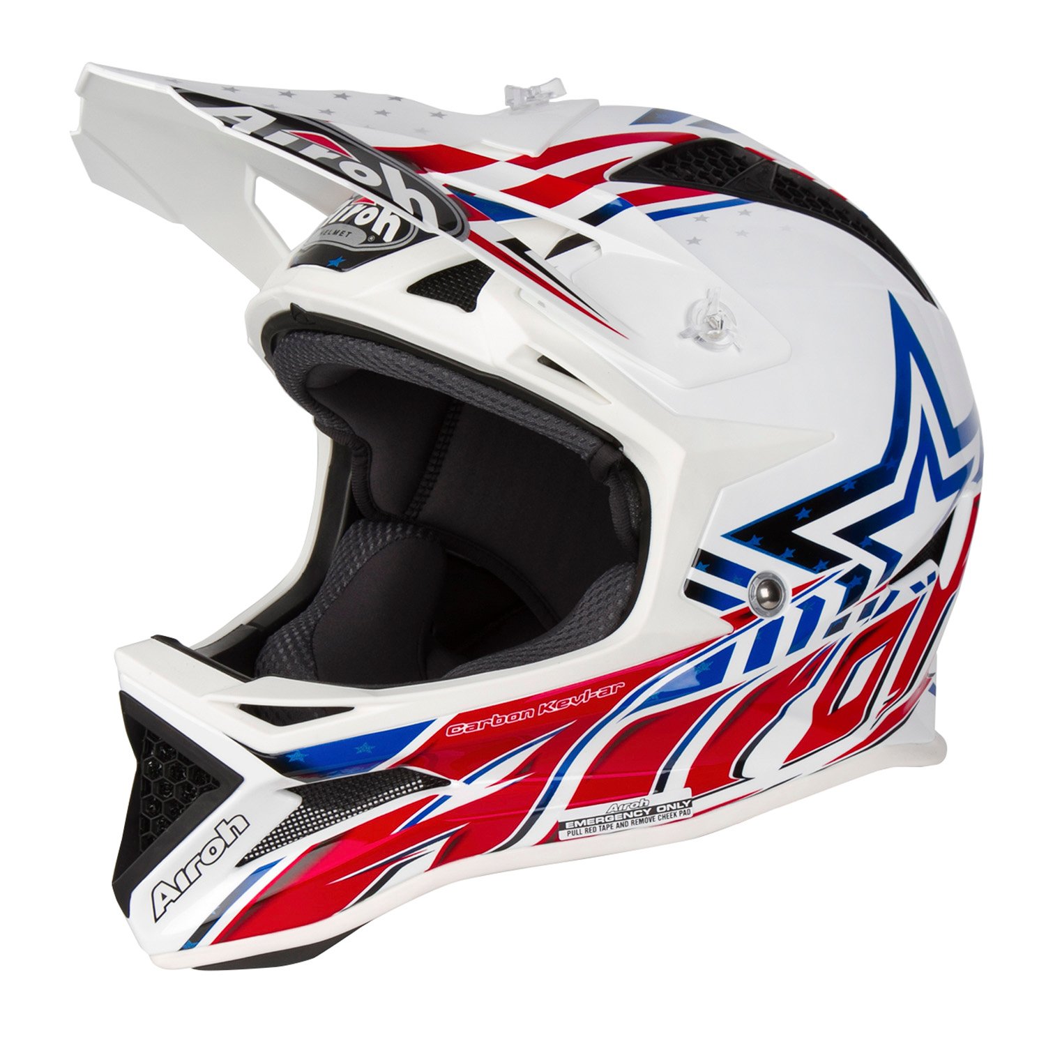 Airoh Downhill-MTB Helm Fighters Defender - Gloss