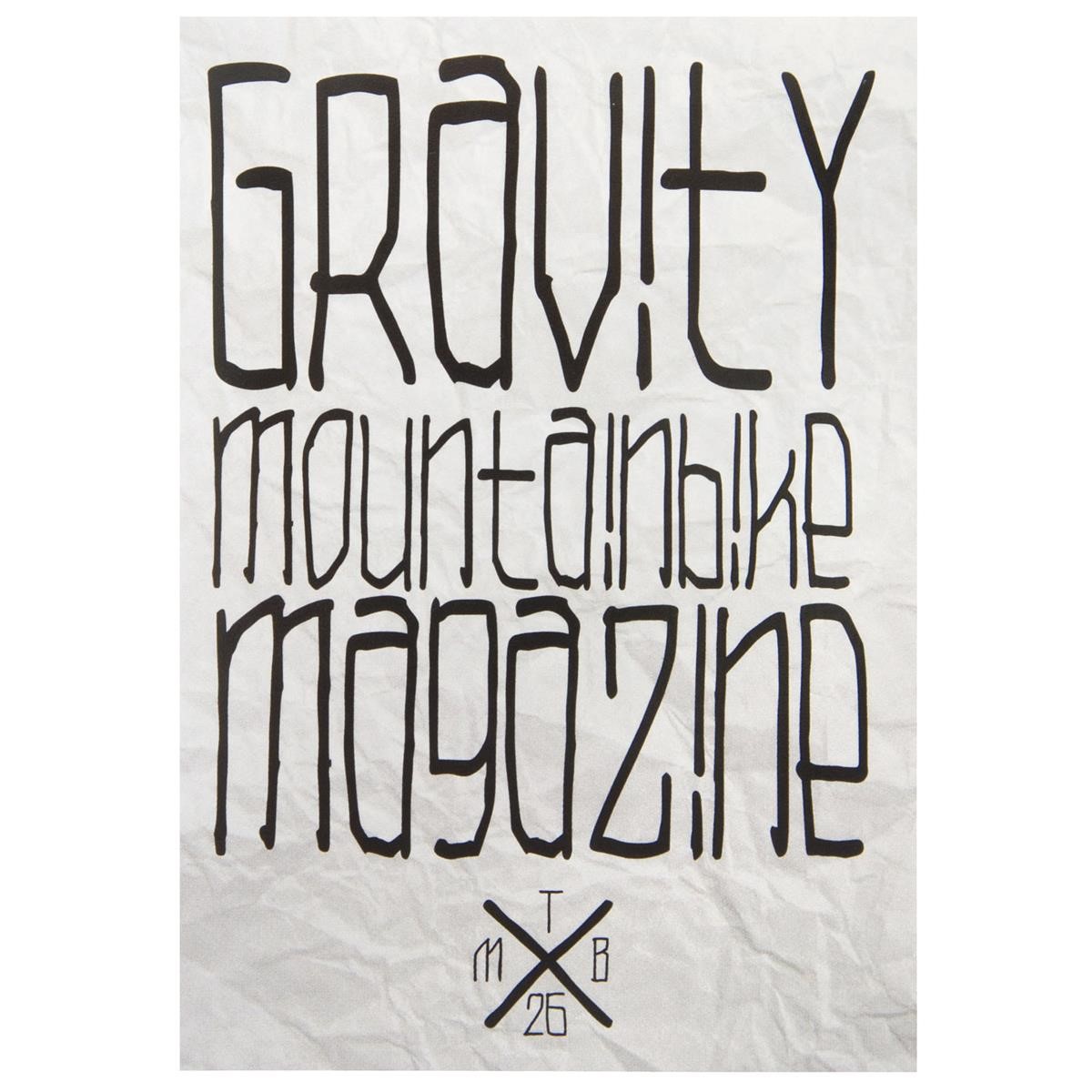 Gravity Mountainbike Magazine Autocollants  MTB 26, 10.4 cm