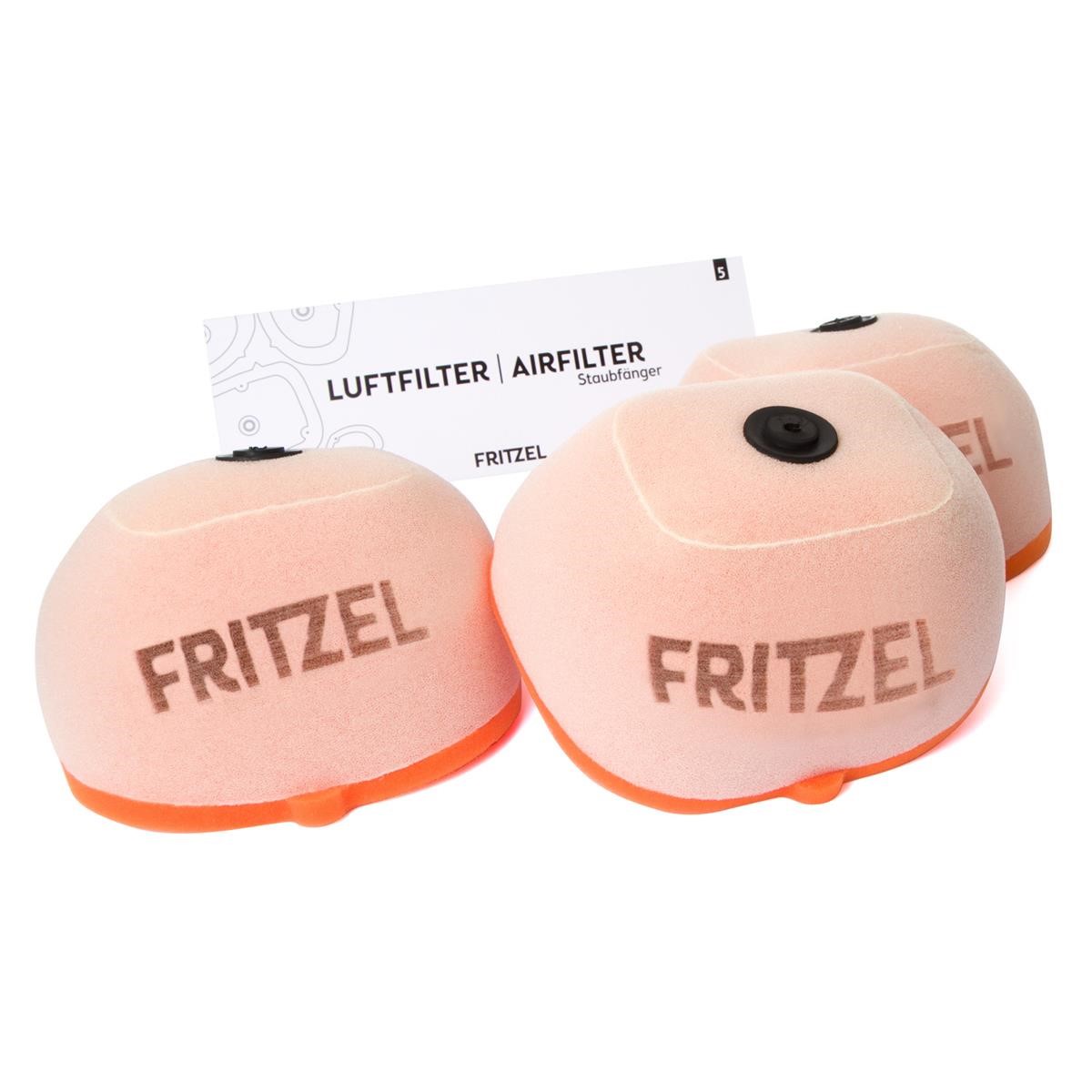 FRITZEL Set Filtro Aria Staubfänger 3 Pezzi, Honda CRF 250 14-17 / 450 13-16