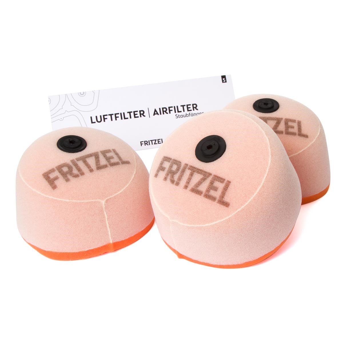 FRITZEL Air Filter Set Staubfänger 3 Pieces, Suzuki RM 125/250, RMZ 250/450