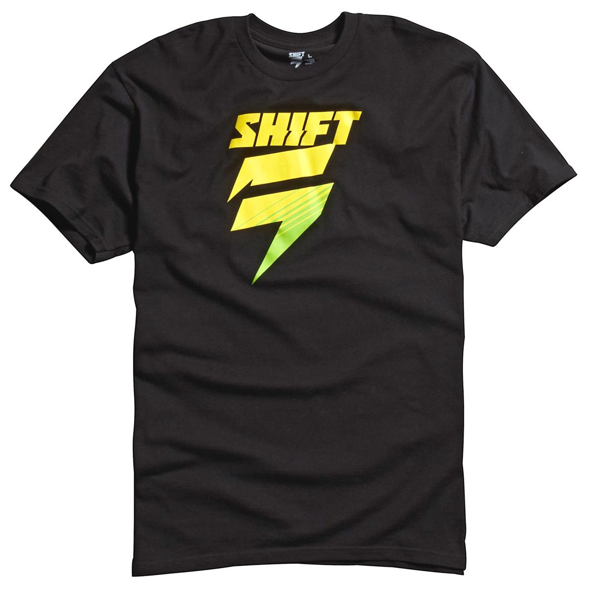 Shift T-Shirt Satellite Schwarz/Gelb