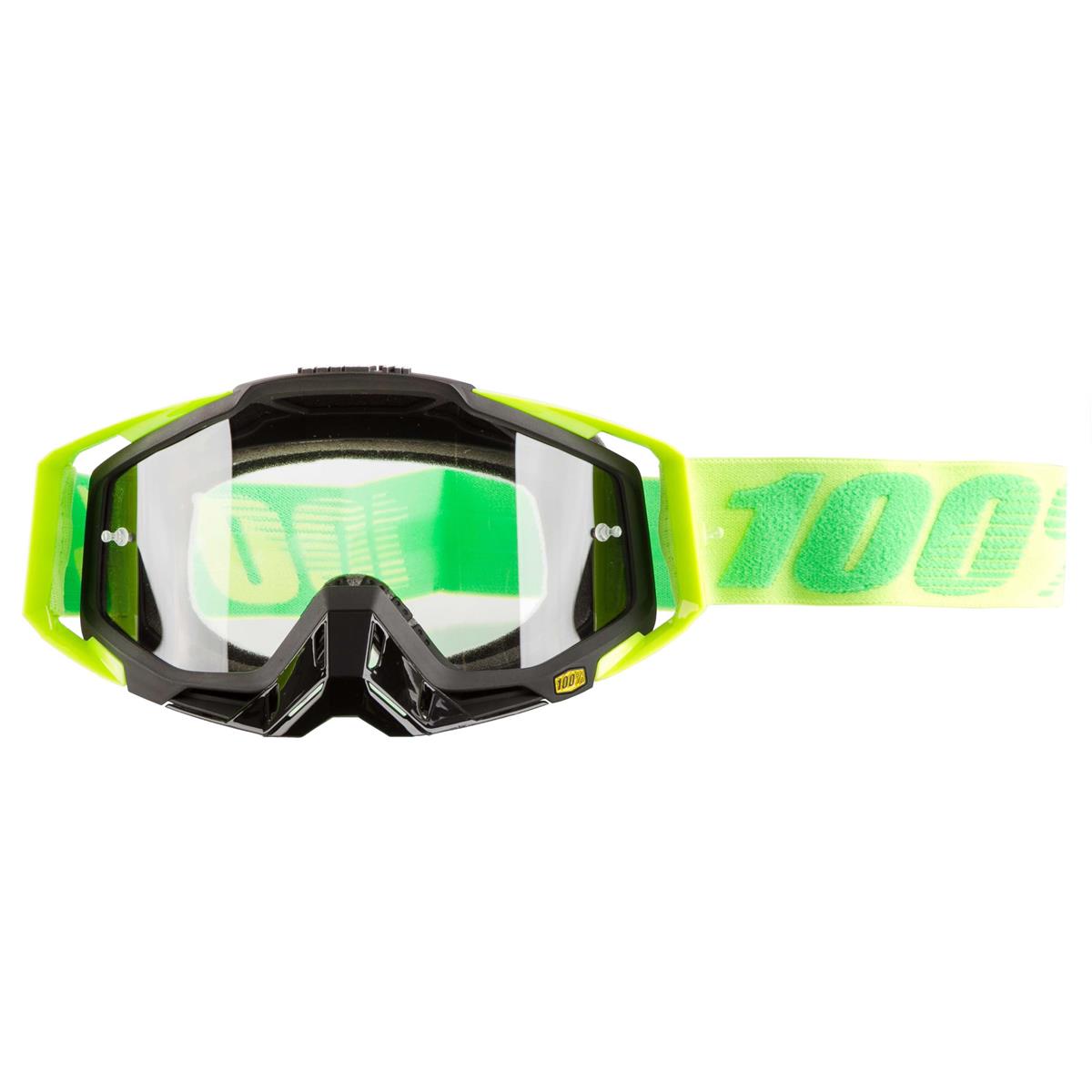 100% Masque Racecraft Sour Patch - Transparent Anti-Fog
