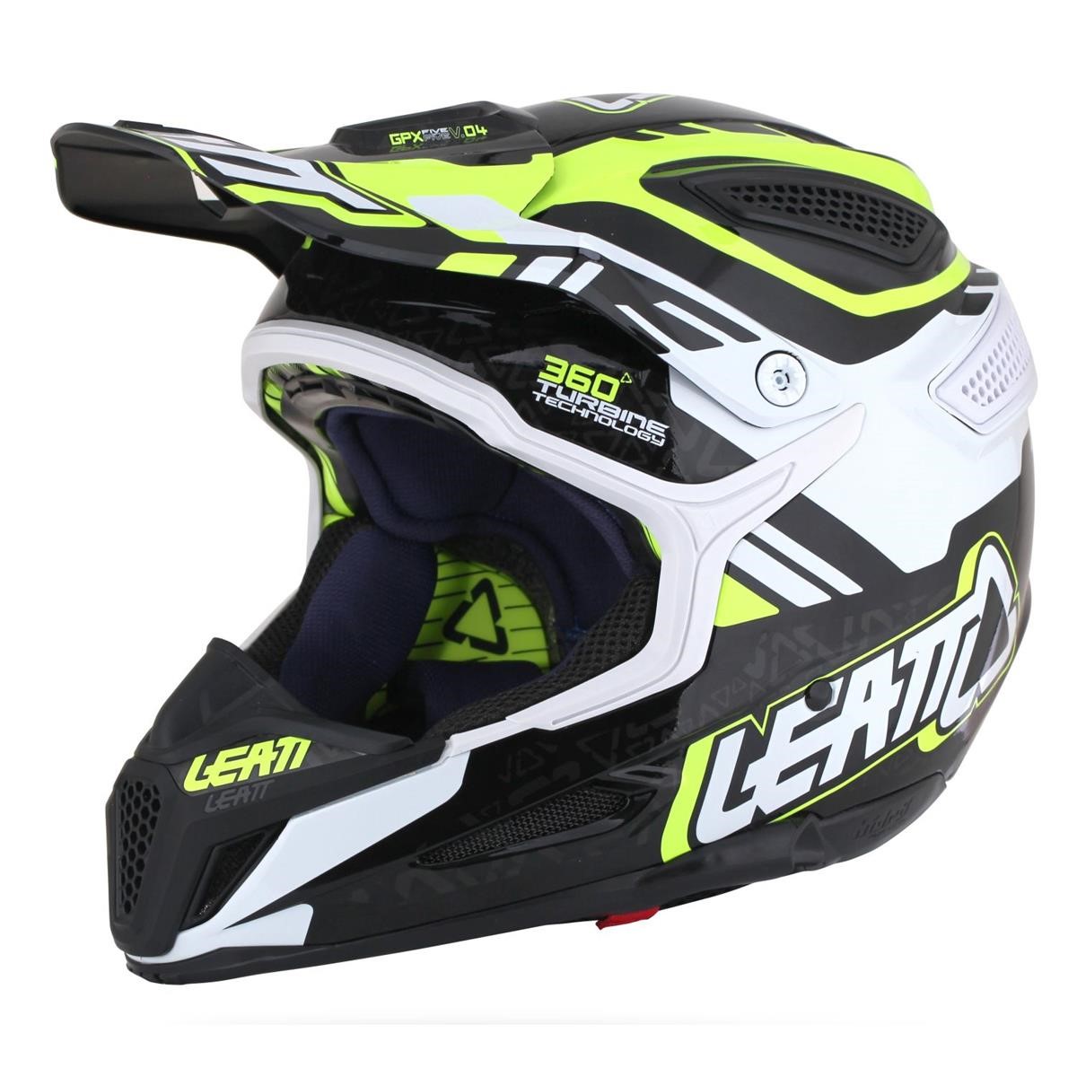 Leatt Helmet GPX 5.5 Composite V04 Yellow/Black/White