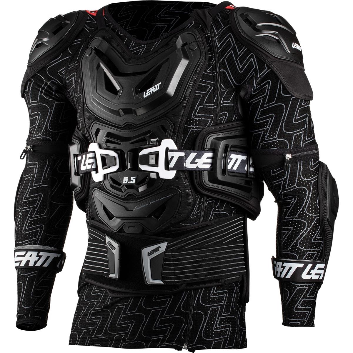 Kids Motorcycle Armor Vest Support Jacket Dirt Bike Chest Protector Black 