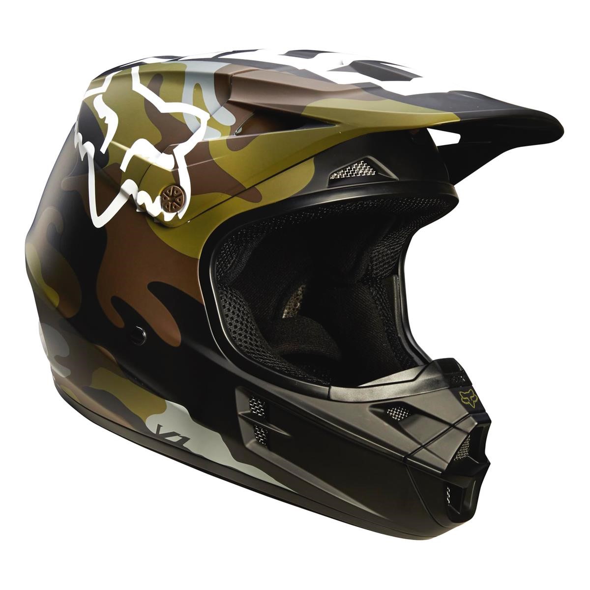 Fox Helmet V1 Camo Green Camo