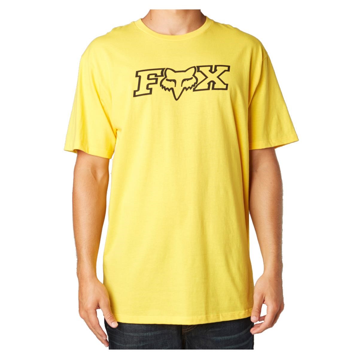 Fox T-Shirt Legacy Fheadx Gelb