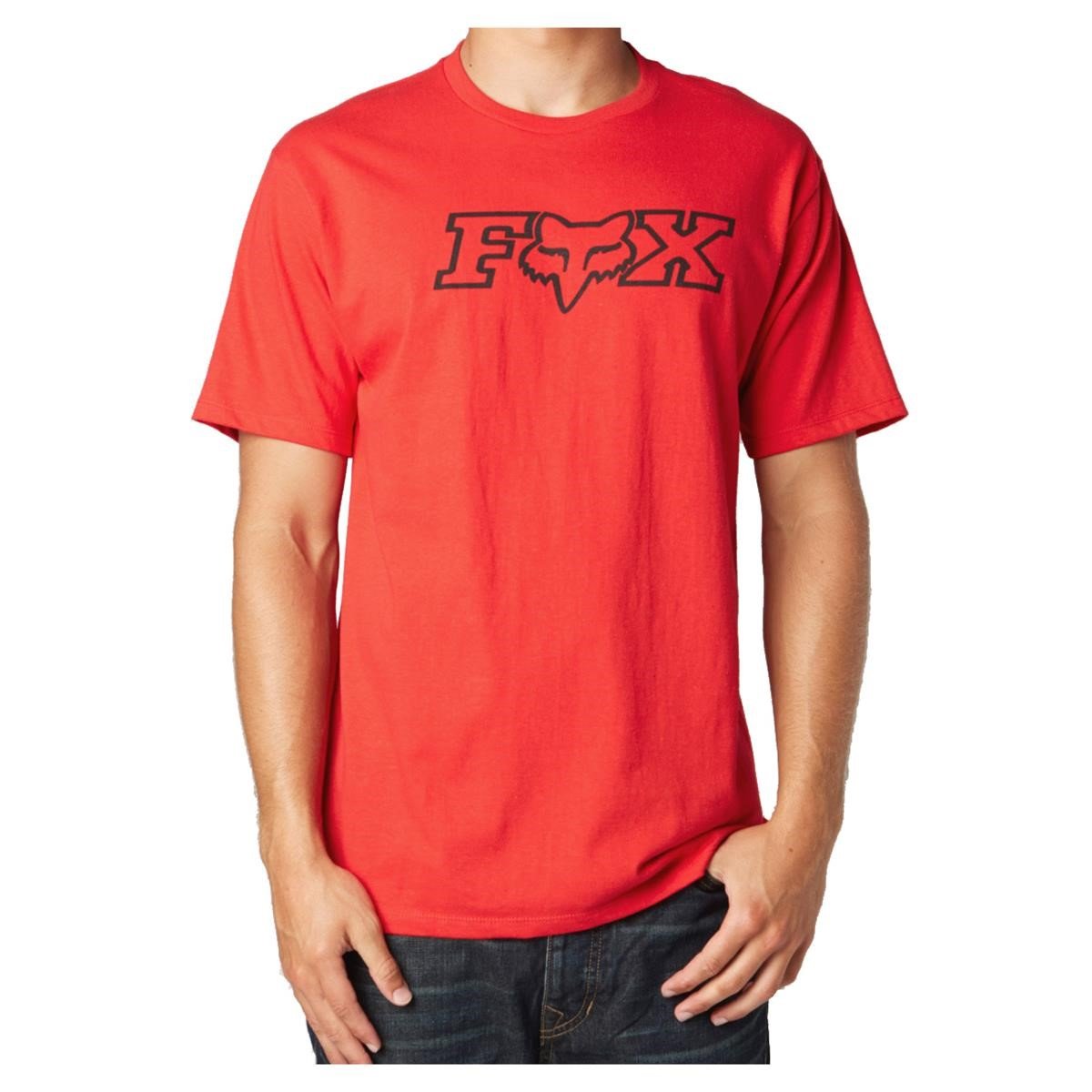 Fox T-Shirt Legacy Fheadx Rot