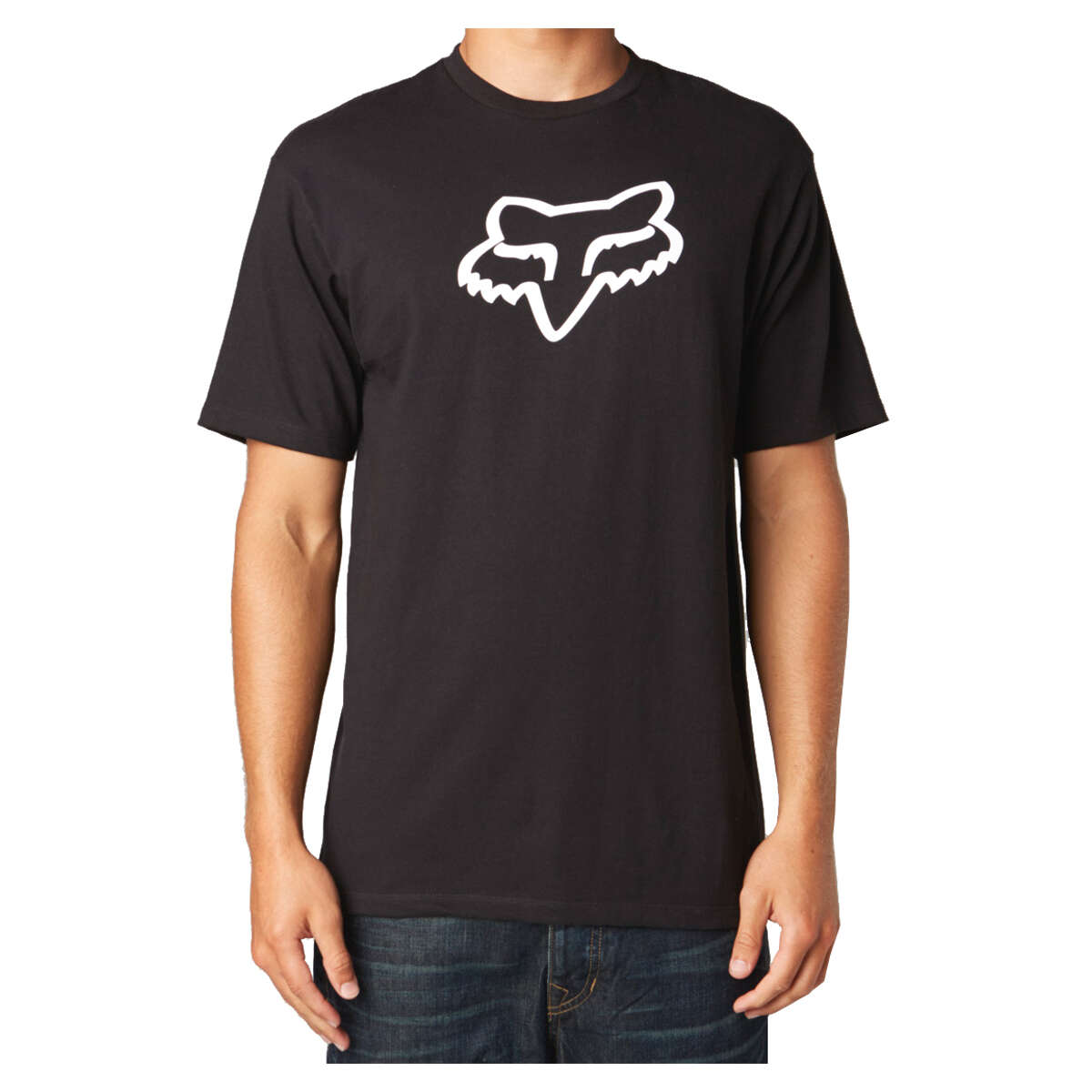 Fox T-Shirt Legacy Fox Head Black