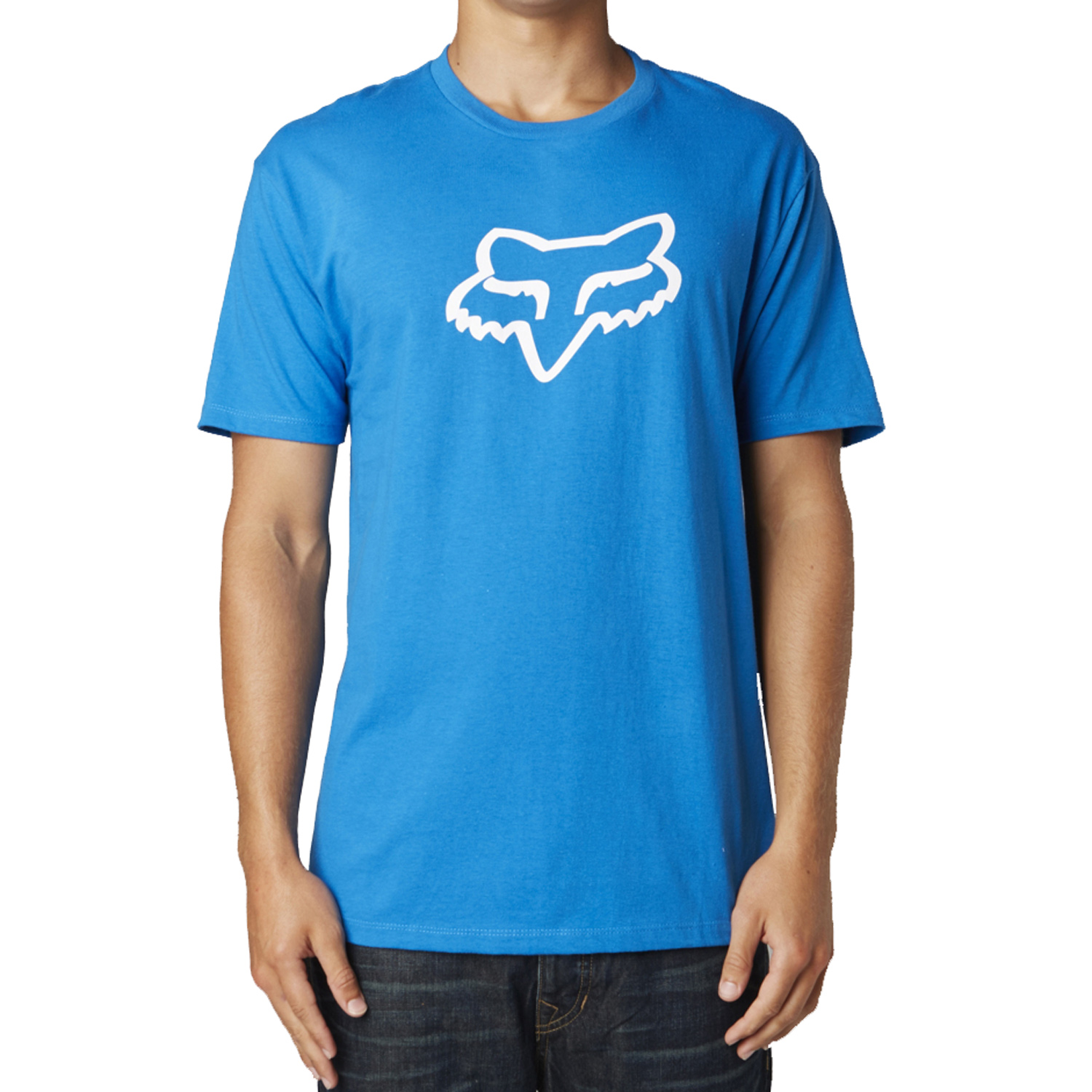 Fox T-Shirt Legacy Fox Head Blau