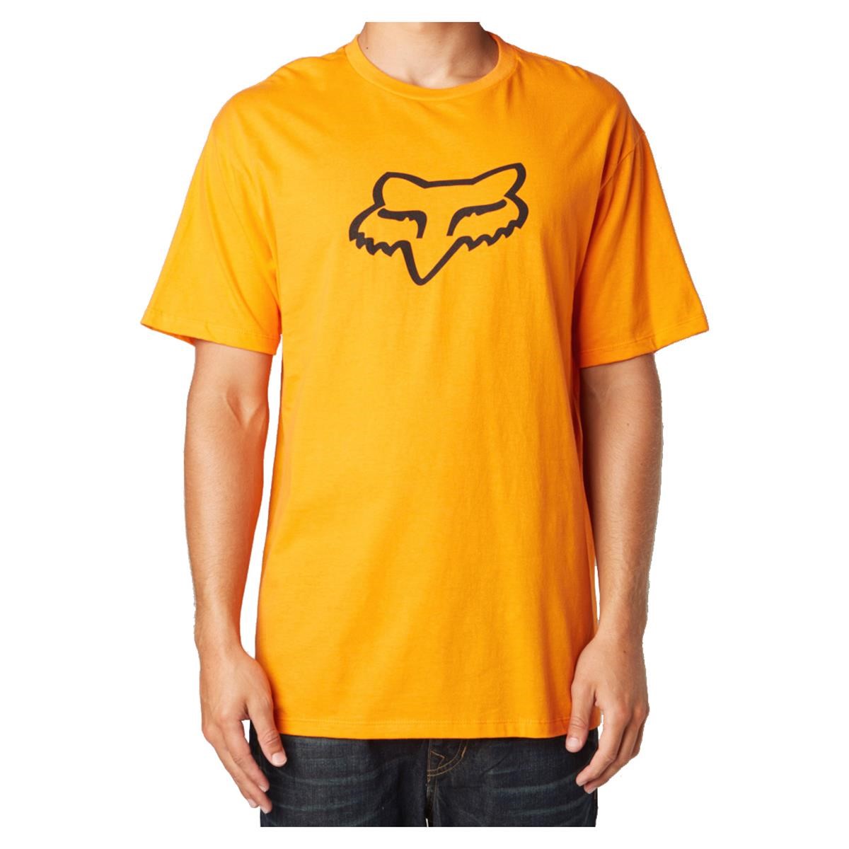 Fox T-Shirt Legacy Fox Head Orange