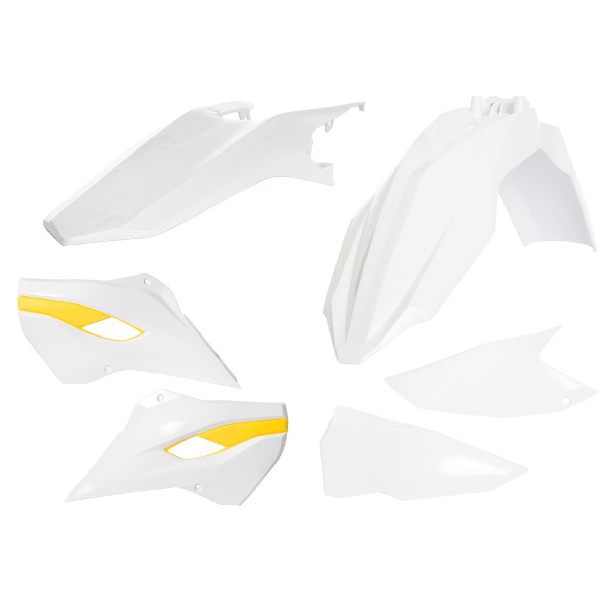 Acerbis Plastic Kit  Husqvarna TE/FE 2015, Replica, White