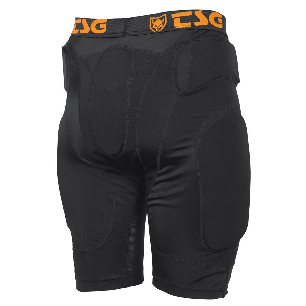 TSG Base Layer Shorts Crash D3O Black