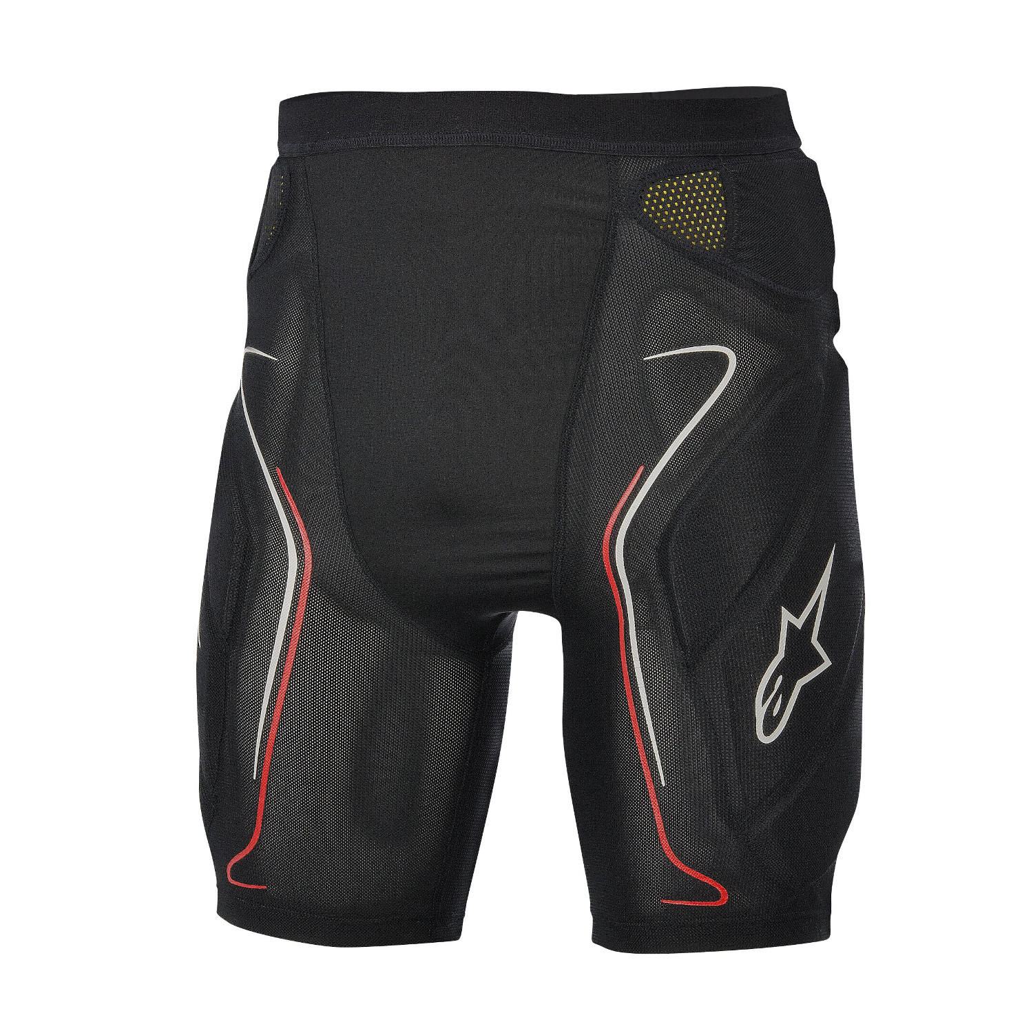 Alpinestars Sous-Shorts de Protection Evolution Black/White/Red