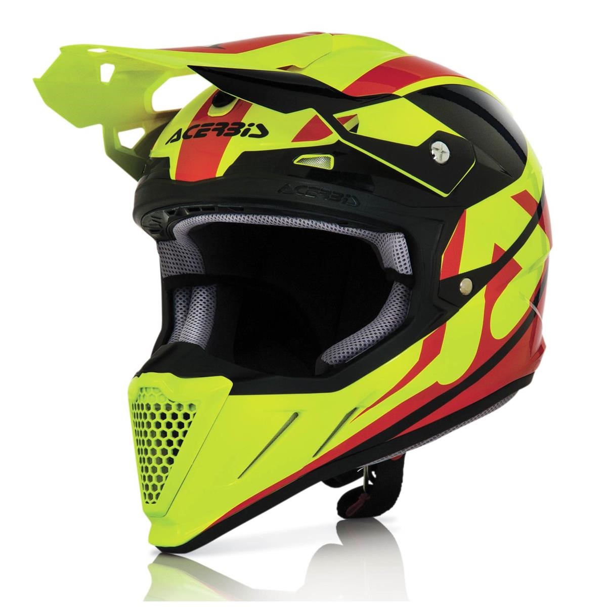 Acerbis Casque MX Profile 2.0 Kingslayer - Yellow/Red