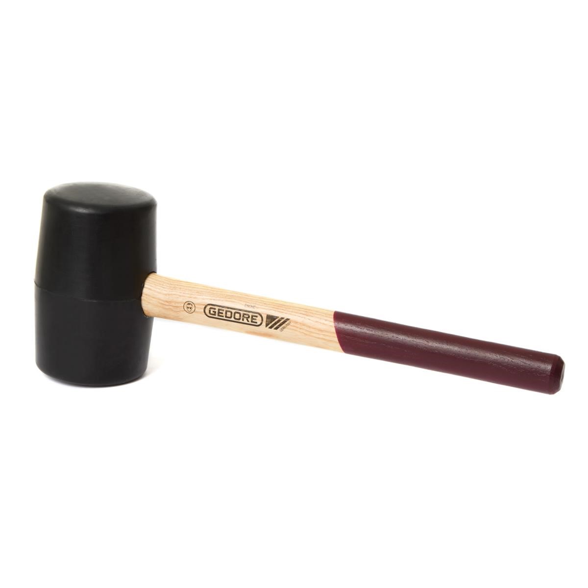 Zanbaline Rubber Mallet  hard with ash handle, length 380 mm