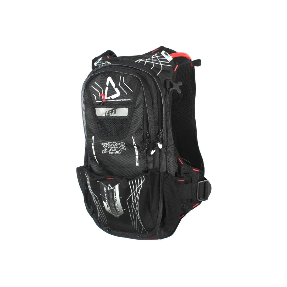Leatt Protector Backpack with Hydration System DBX Cargo 3.0 Black/White/Red, 10 L