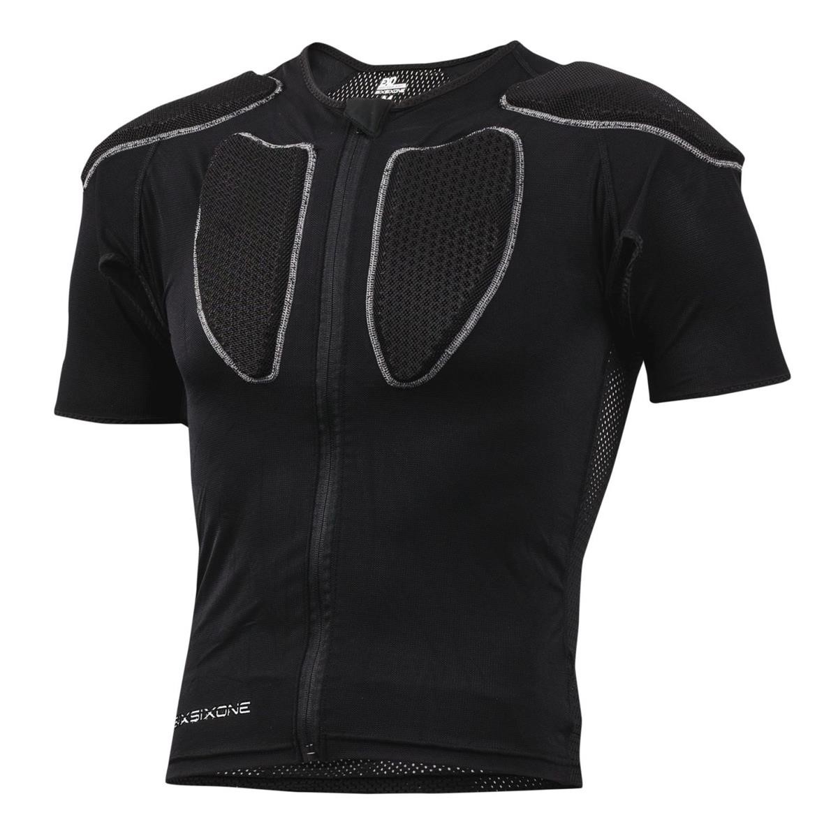 SixSixOne Maillot de Protection Manches Courtes Exo Ss II Black