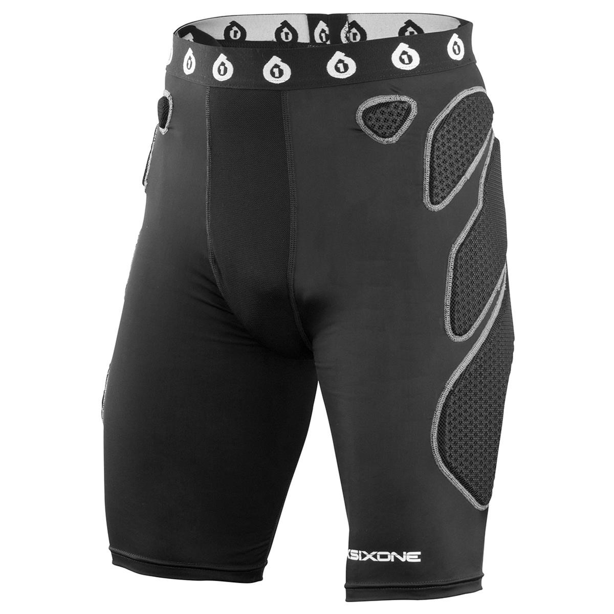 SixSixOne Sous-Shorts de Protection Exo II Black