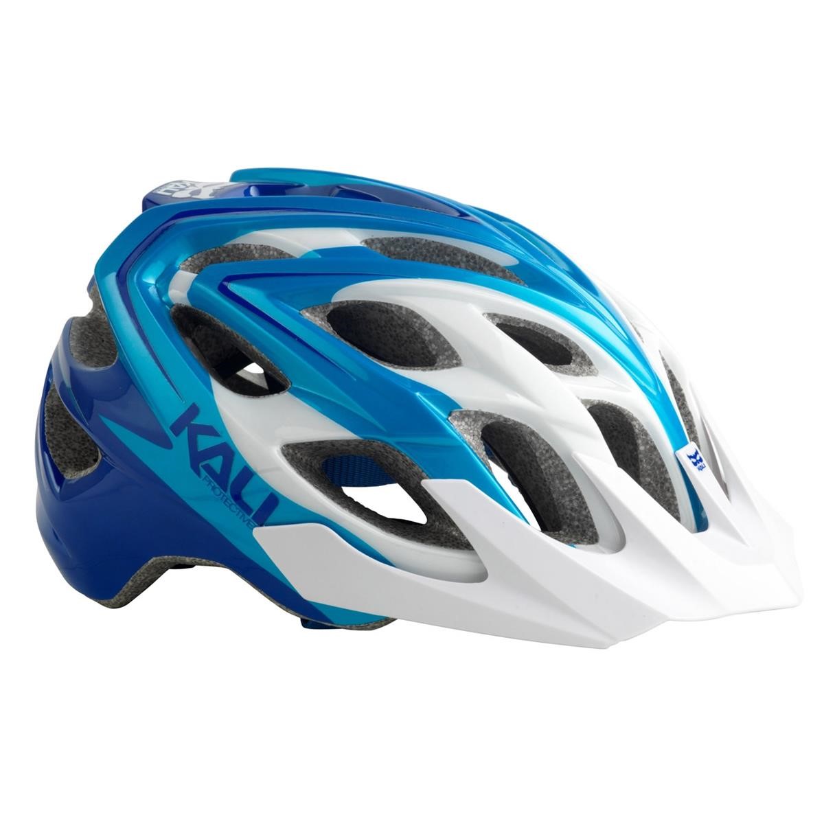 Kali Protectives Trail-MTB Helmet Chakra Plus Sonic - White/Blue
