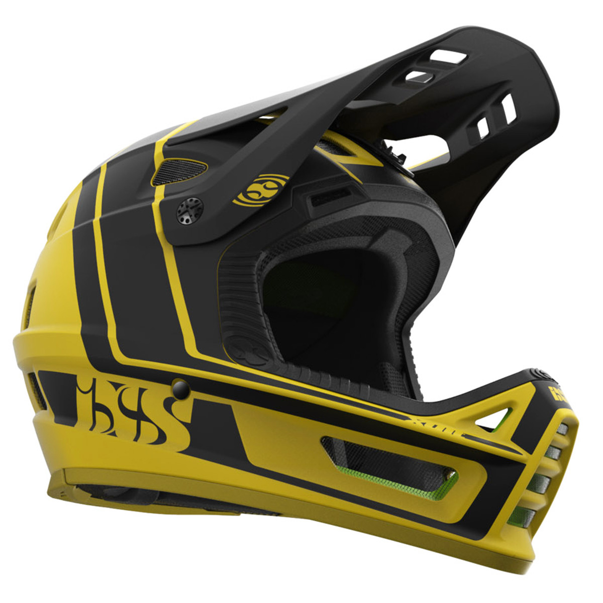 IXS Downhill MTB-Helm Xult Gelb/Schwarz
