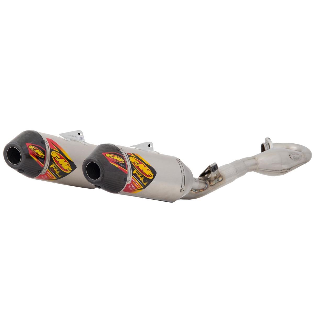 FMF Exhaust System Factory 4.1 RCT Dual, Honda CRF 450 15-16, Stainless steel/Aluminium/Carbon