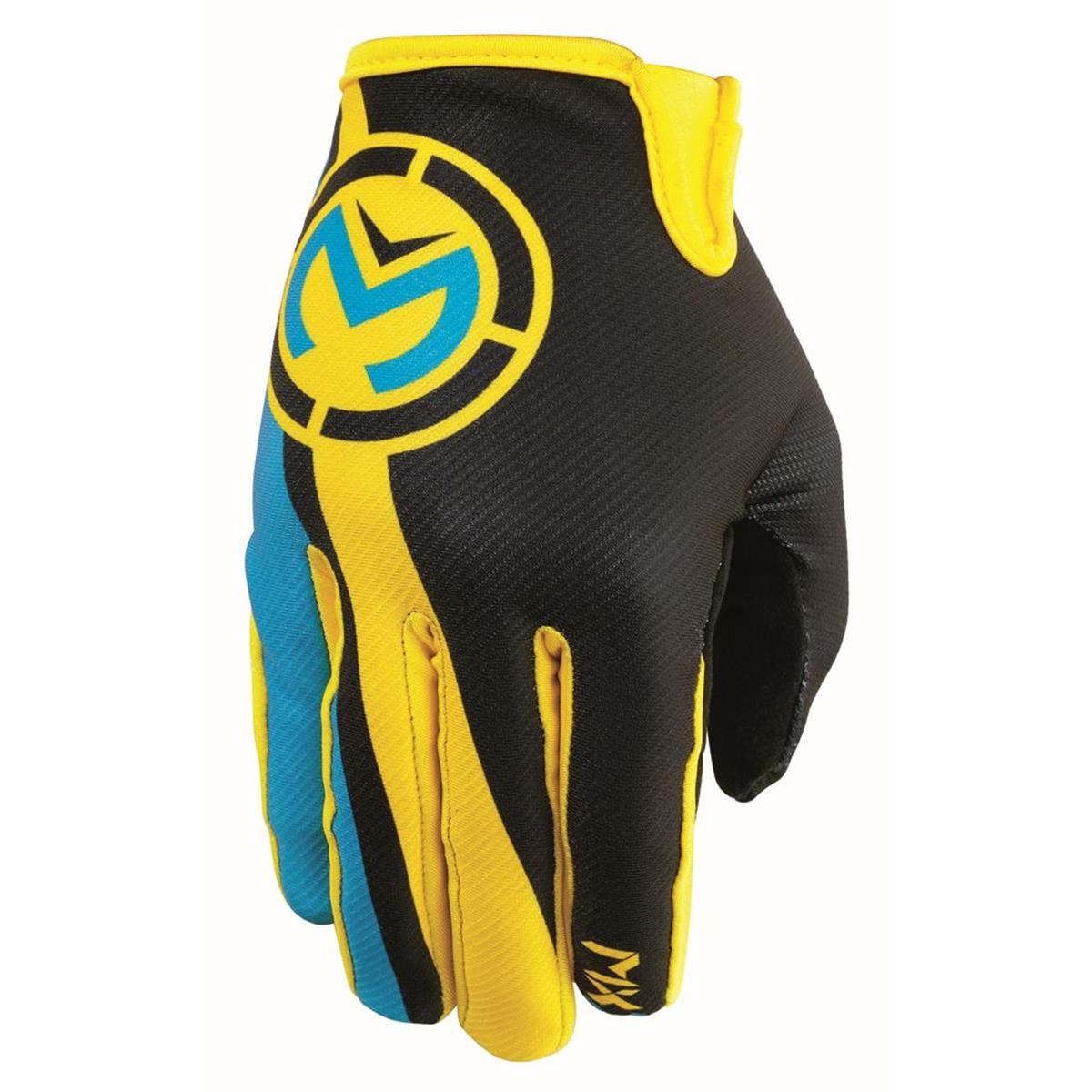 Moose Racing Gloves MX2 Cyan/Yellow