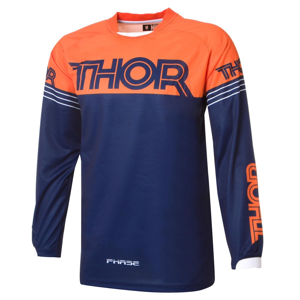 Thor Maglia MX Phase Hyperion Navy/Orange