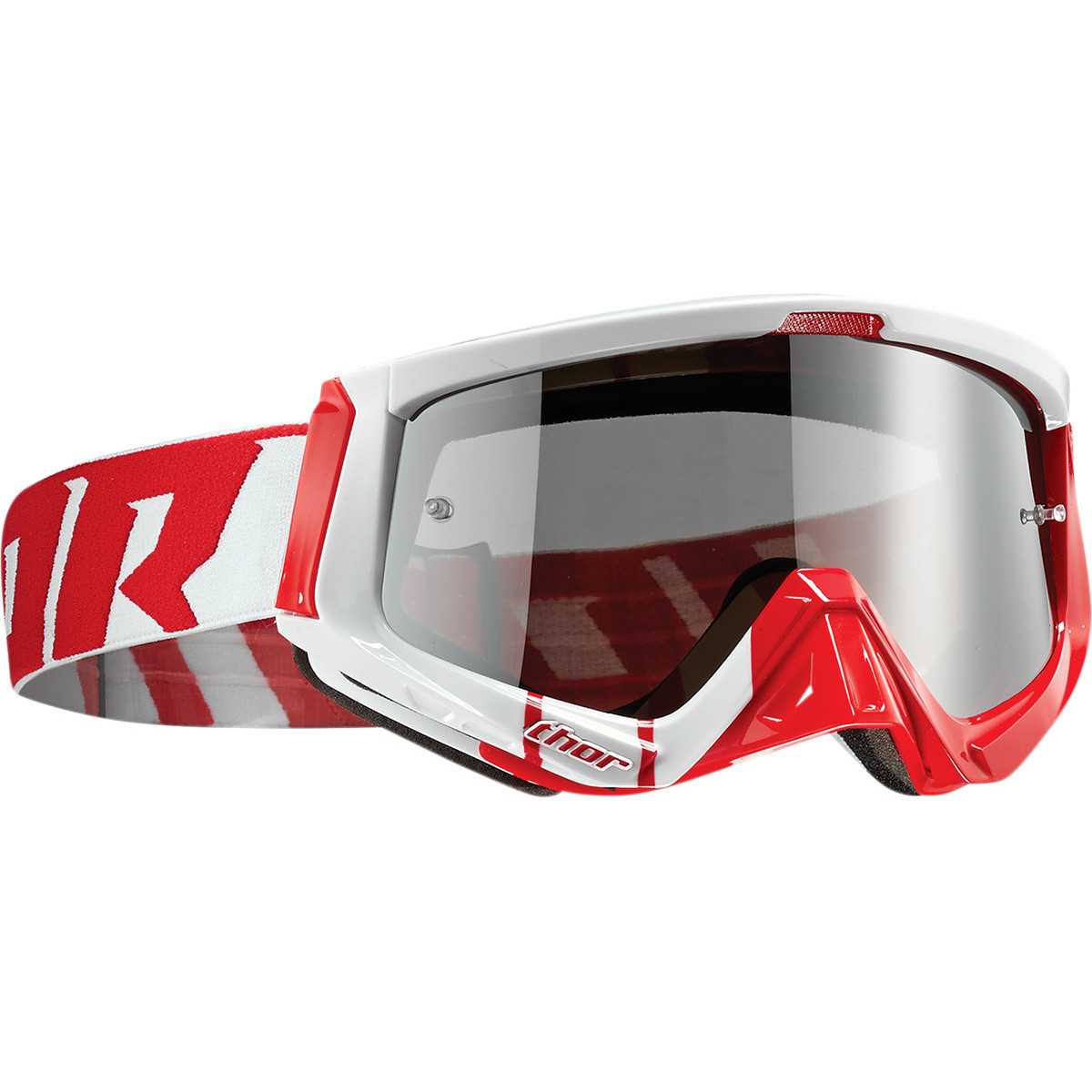 Thor MX Goggle Sniper Barred Red/White Anti-Fog