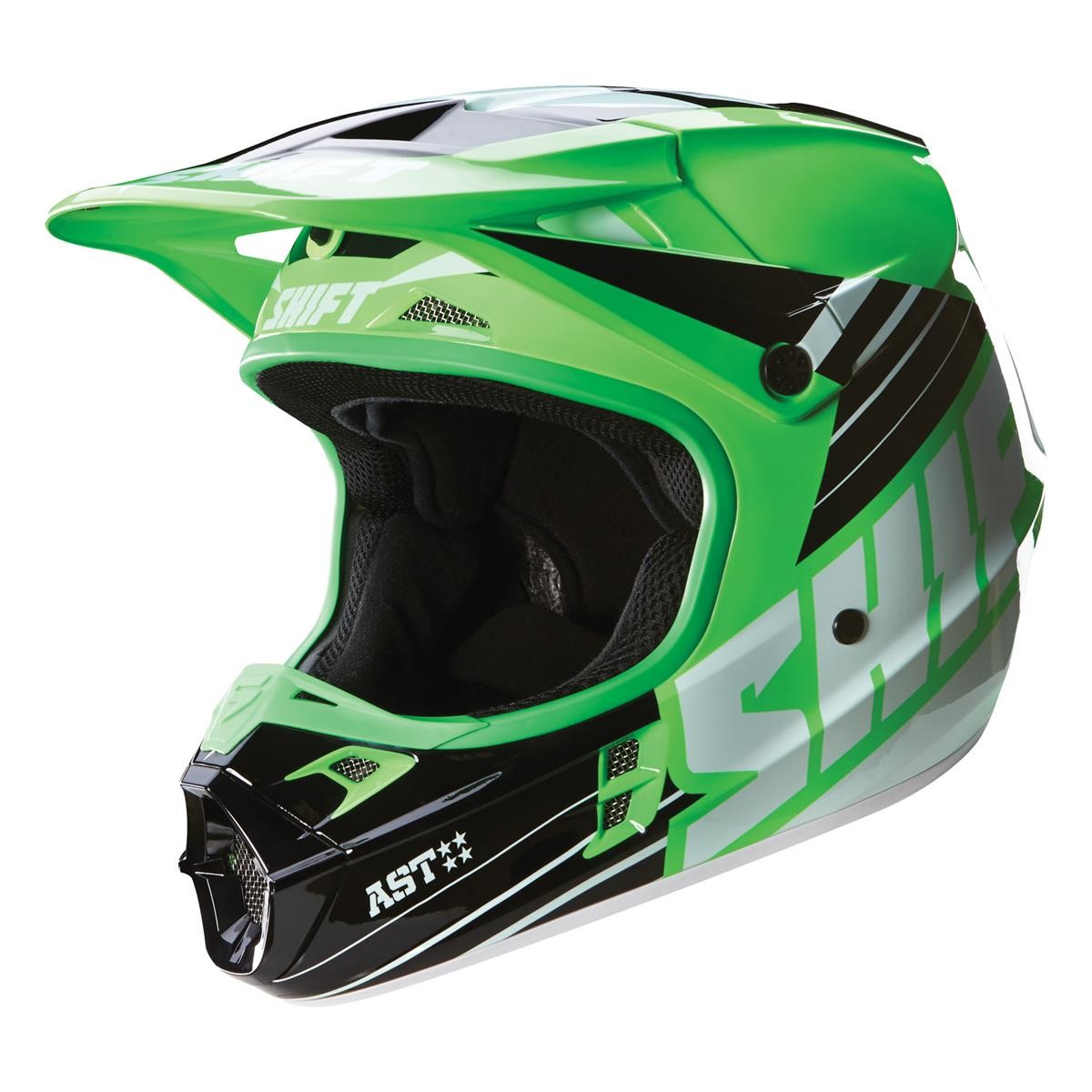 Shift Helmet V1 Assault Race Green