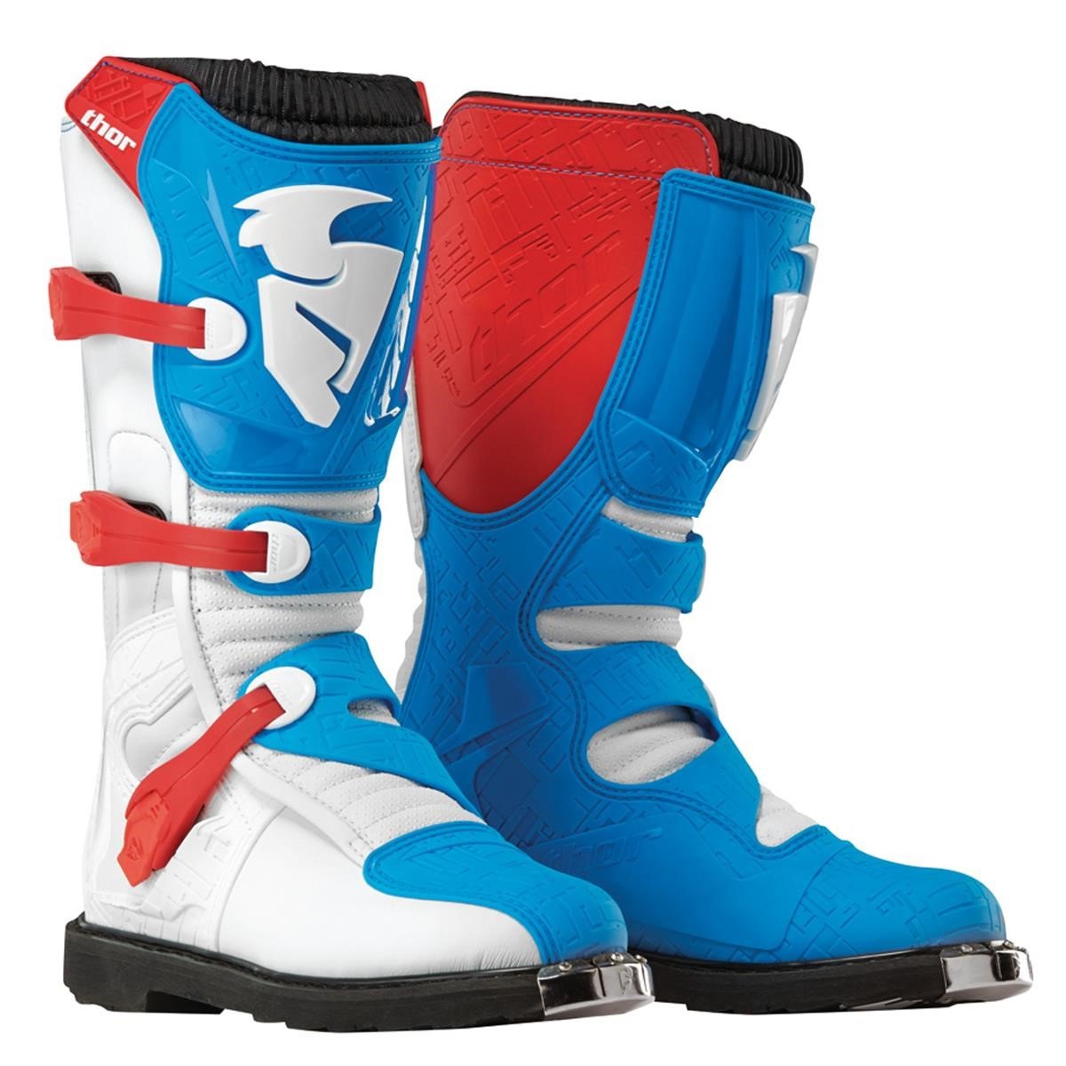 Thor Motocross Stiefel Blitz MX Boots Enduro Quad color bunt 