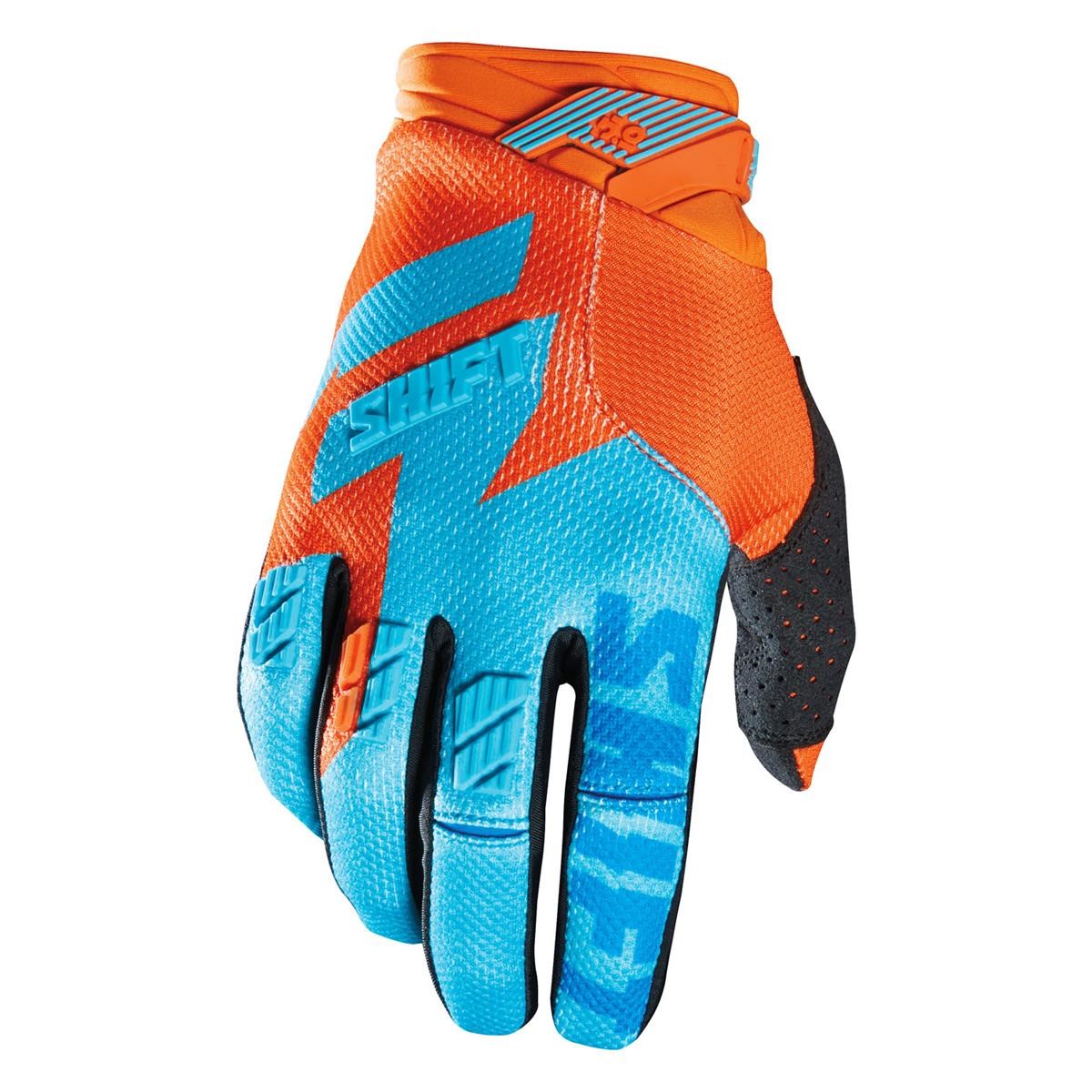 Shift Handschuhe Faction Orange/Blau