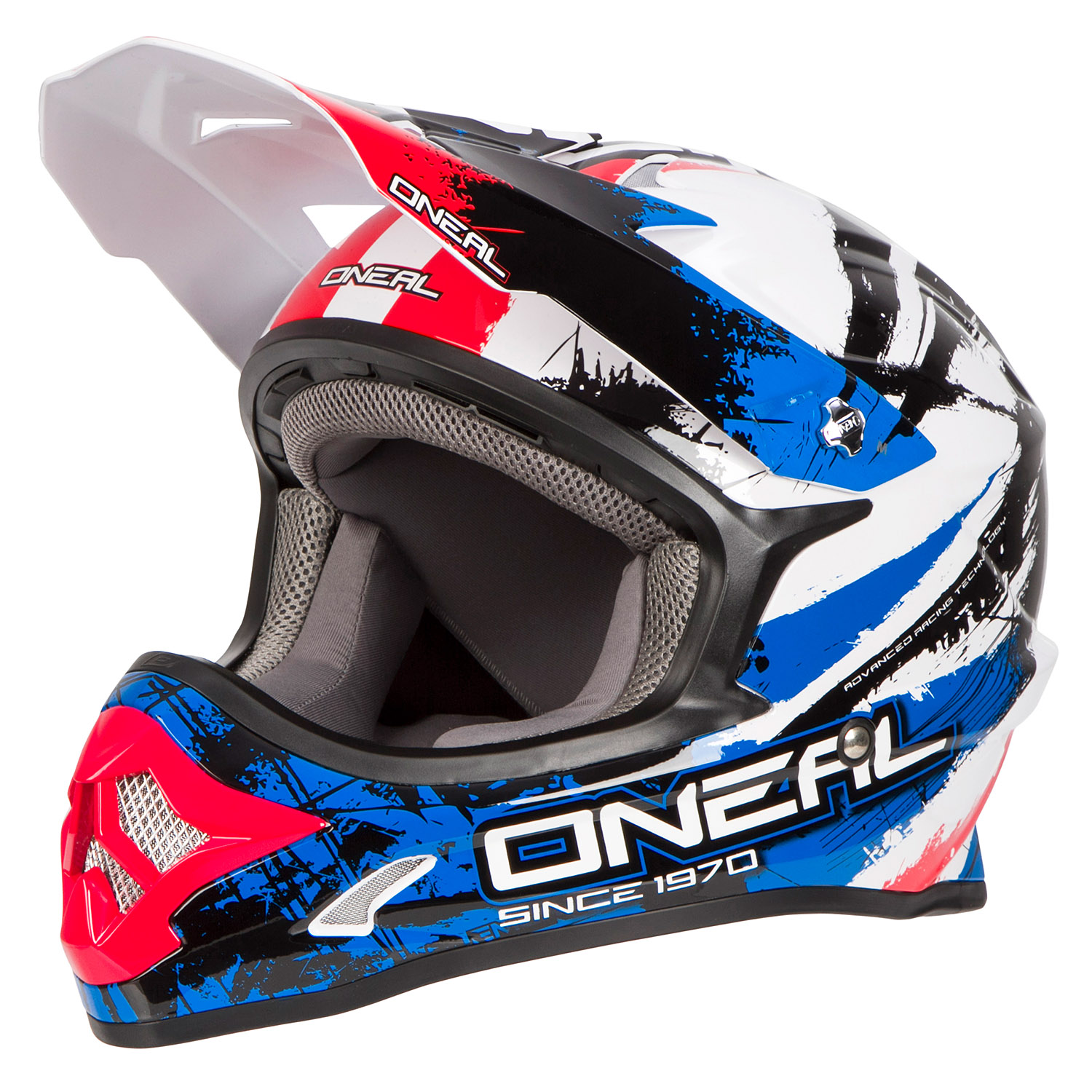 O'Neal Helmet 3Series Shocker Black/Blue/Red