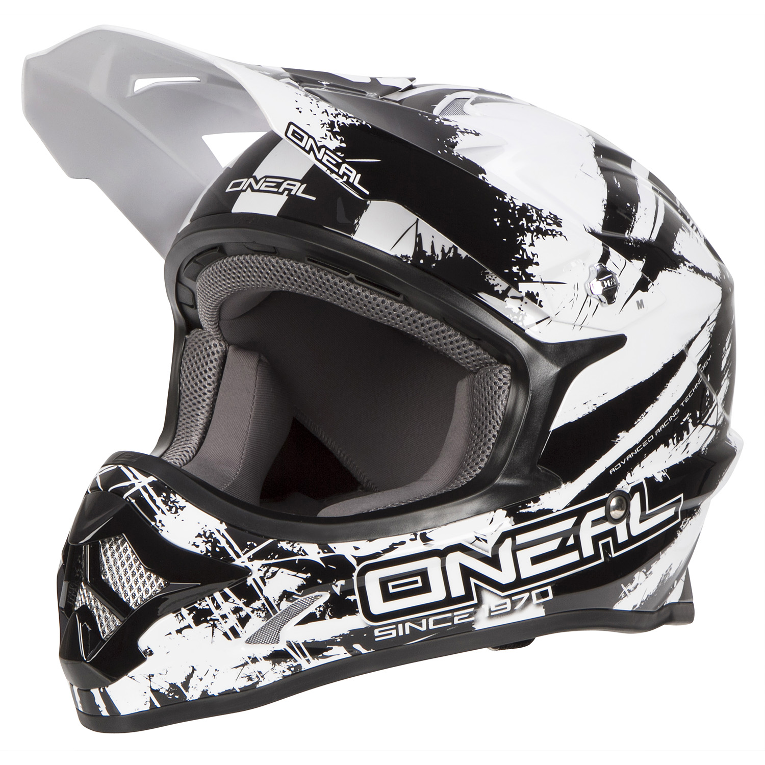 O'Neal Helmet 3Series Shocker Black/White