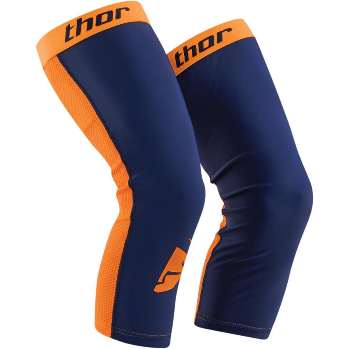 Thor Knee Sleeves Comp Sleeve Navy/Orange