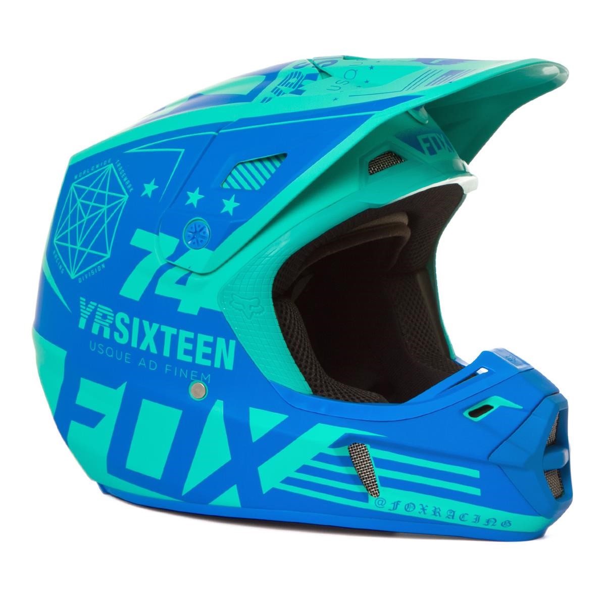 Fox Helmet V2 Union - Aqua