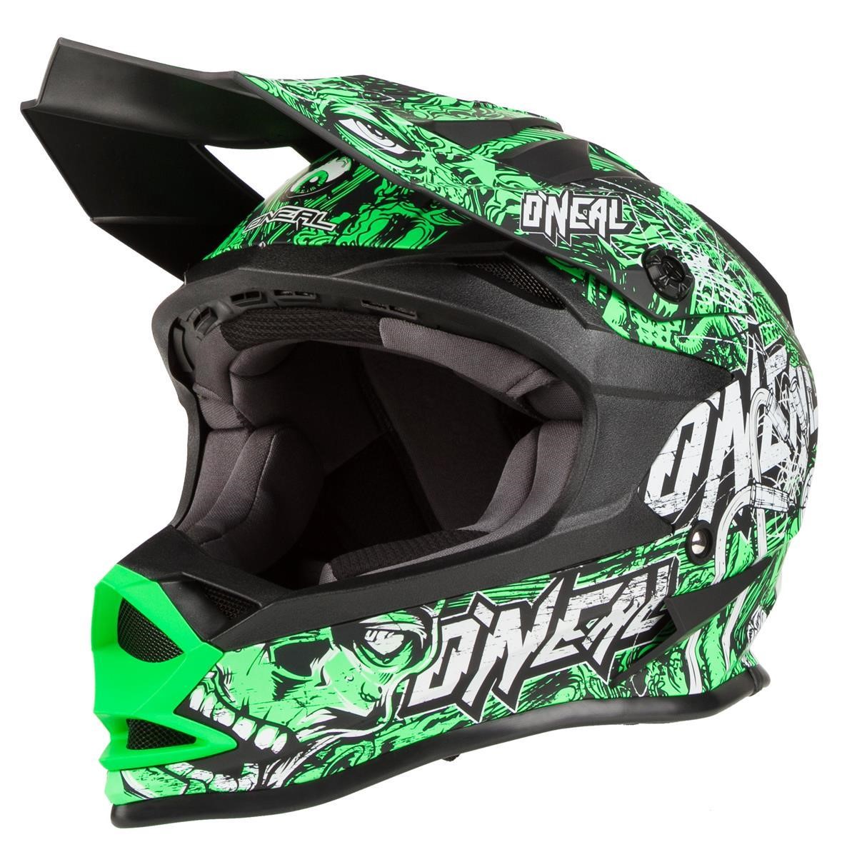 O'Neal Helmet 7Series Evo Menace Neon Green