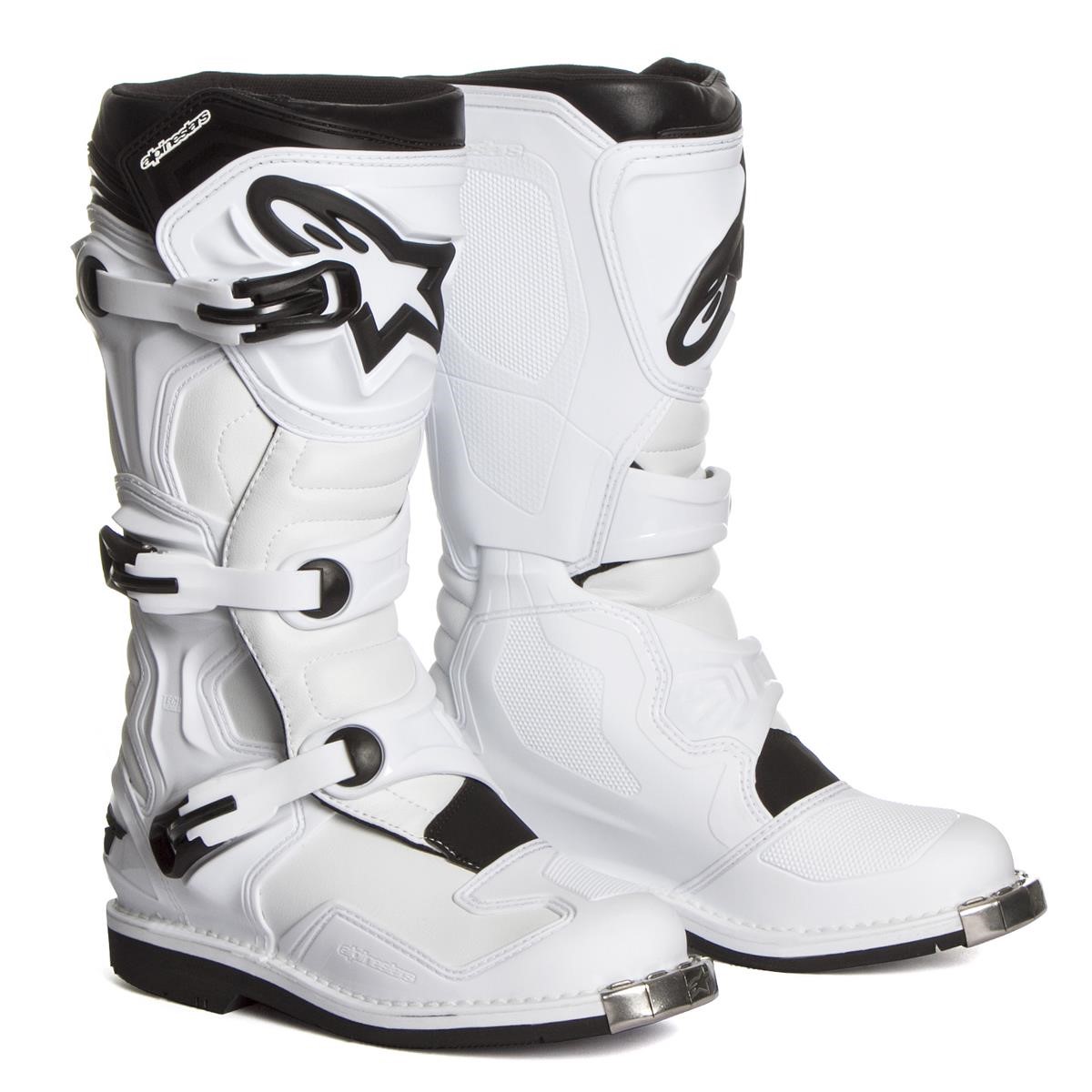 Alpinestars MX Boots Tech 1 White