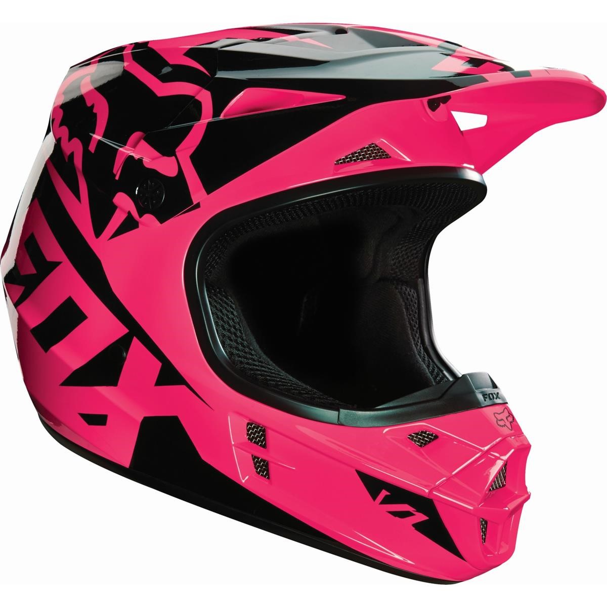 Fox Casco MX V1 Race Pink
