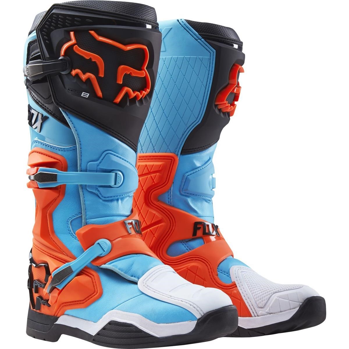 Fox MX Boots Comp 8 Aqua