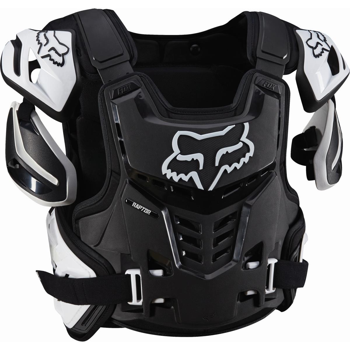 Fox MX Chest Protector Raptor Vest Black/White