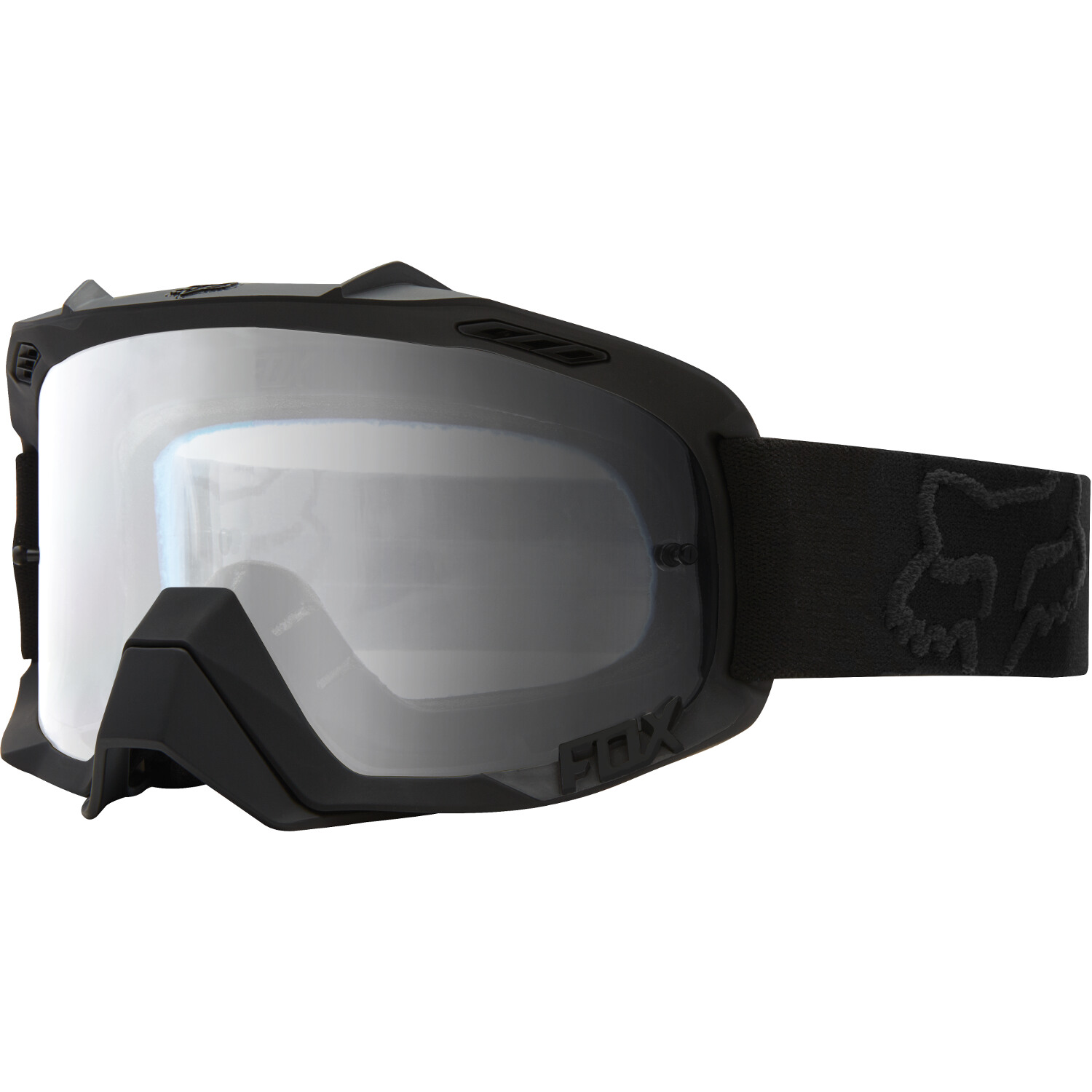 Fox Goggle Air Defence Matte Black - Clear Anti-Fog