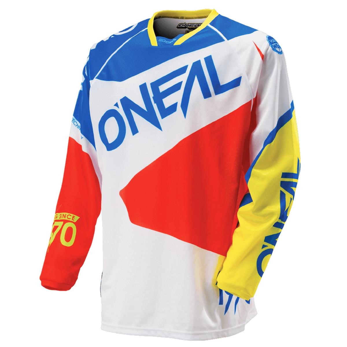 O'Neal Maillot MX Hardwear Flow Blue/Red