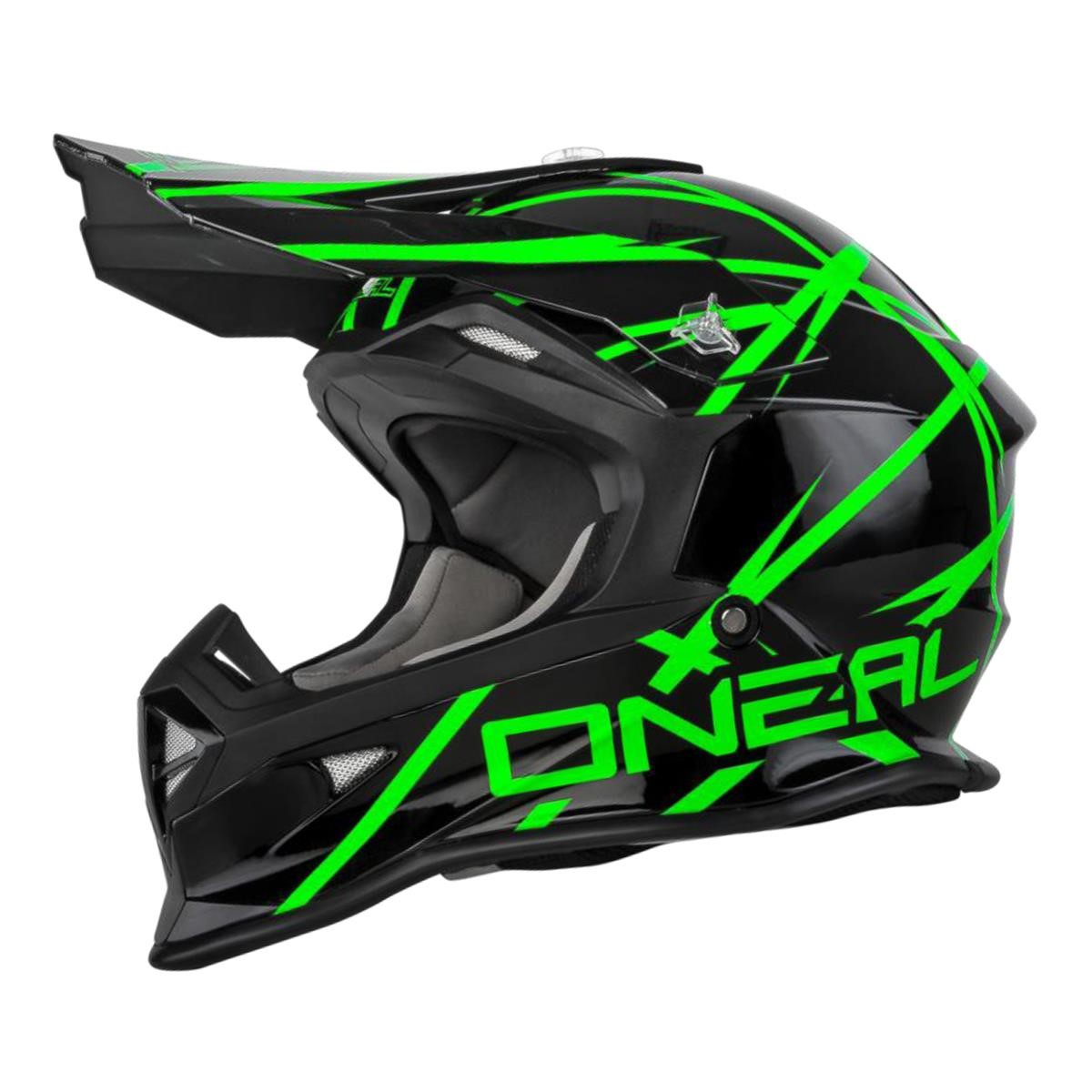 O'Neal Helmet 2Series Thunderstruck Black/Green